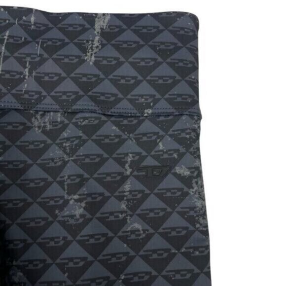 Diesel Sport Womens Monogram Biker Short XS - Picture 9 of 9